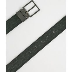 Trussardi Jeans - Pasek skórzany. Paski męskie TRUSSARDI JEANS. W wyprzedaży za 199.90 zł.