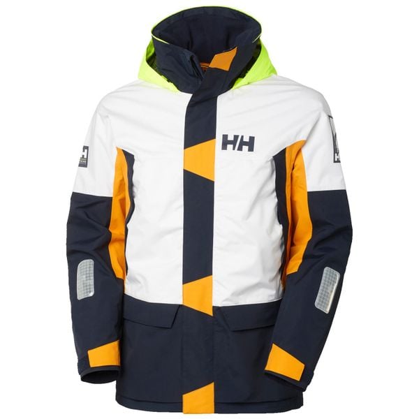 Kurtka wodoodporna Helly Hansen Newport Coastal. Żółte kurtki męskie Helly Hansen, m, bez wzorów, bez ramiączek, bez kaptura. Za 1,360.50 zł.