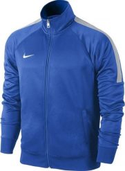 Nike Bluza męska Team Club Trainer niebieska r. S (658683 463). Niebieskie bluzy nierozpinane męskie Nike, m, bez wzorów, bez ramiączek, bez kaptura. Za 174.29 zł.