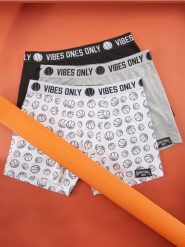 Bokserki Long 3 pack - wielobarwny. Bokserki męskie Sinsay, l, bez wzorów, z gumy. Za 35.99 zł.