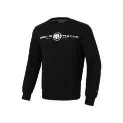 Bluza męska Pitbull Keep Rolling. Czarne bluzy nierozpinane męskie PITBULL, m, bez wzorów, sportowe, bez ramiączek, bez kaptura. Za 259.00 zł.
