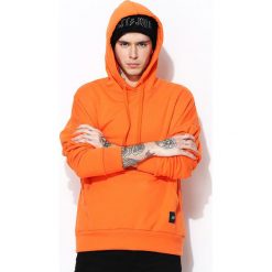 Pomarańczowa Bluza Don't Sweat. Brązowe bluzy z kapturem męskie marki Born2be. Za 144.99 zł.