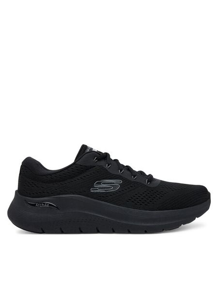 Skechers Sneakersy Arch Fit 2.0 232700/BBK Czarny. Czarne buty sportowe na co dzień męskie Skechers, m, bez wzorów, z materiału, bez ramiączek, bez kaptura. Za 329.99 zł.