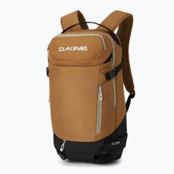 Plecak snowboardowy Dakine Heli Pro 24 l. Brązowe plecaki męskie Dakine, bez wzorów. Za 549.99 zł.