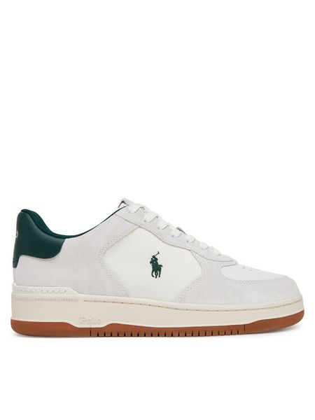 Polo Ralph Lauren Sneakersy 809971482002 Biały. Białe buty sportowe na co dzień męskie Polo Ralph Lauren, m, bez wzorów, ze skóry, bez ramiączek, bez kaptura. Za 409.99 zł.