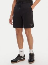 Reebok Szorty sportowe Armstrong RK25546CCM Czarny Regular Fit. Czarne szorty sportowe męskie Reebok, bez wzorów, z bawełny, sportowe. Za 179.99 zł.