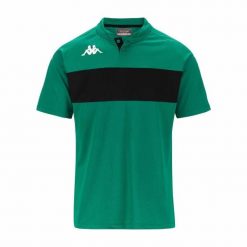 Polo Kappa Dalto. Czarne koszulki polo męskie Kappa, m, bez wzorów, eleganckie, bez kołnierzyka, bez ramiączek. Za 195.50 zł.