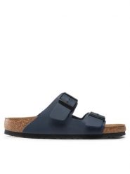 Birkenstock Klapki Arizona 0051751 Granatowy. Niebieskie klapki i japonki męskie Birkenstock, bez wzorów, ze skóry. Za 356.99 zł.