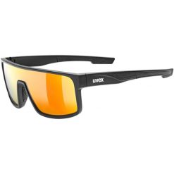 Okulary przeciwsłoneczne Uvex LGL 51. Brązowe okulary przeciwsłoneczne męskie Uvex, bez wzorów, sportowe. Za 259.90 zł.