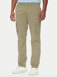 Aeronautica Militare Spodnie materiałowe 251PA1329CT2443 Khaki Regular Fit. Brązowe spodnie na co dzień męskie Aeronautica Militare, bez wzorów, z bawełny. Za 449.99 zł.