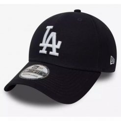 Czapka z daszkiem New Era 39THIRTY MLB Los Angeles Dodgers 10145640. Niebieskie czapki męskie New Era, bez wzorów, sportowe. Za 163.00 zł.