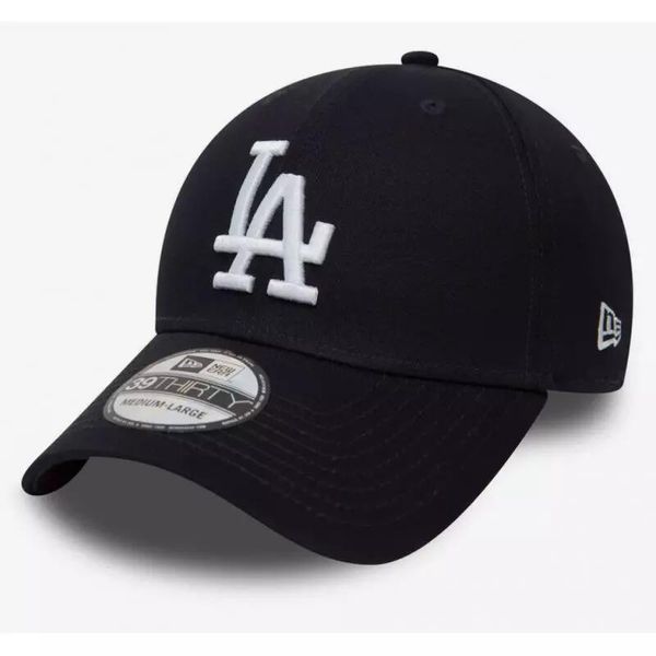 Czapka z daszkiem New Era 39THIRTY MLB Los Angeles Dodgers 10145640. Niebieskie czapki męskie New Era, bez wzorów, sportowe. Za 136.83 zł.