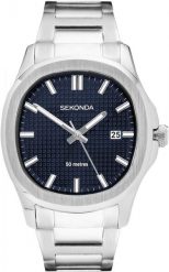 Zegarek męski Sekonda 30275 srebrny. Szare zegarki męskie Sekonda, srebrne. Za 321.00 zł.