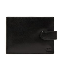 Portfel GINO ROSSI. Czarne portfele męskie Gino Rossi, bez wzorów. Za 129.99 zł.