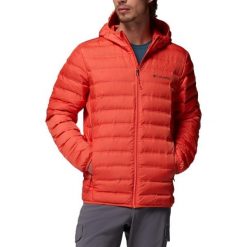 Kurtka COLUMBIA LAKE 22 II DOWN HOODED JACKET Pomarańczowy. Brązowe kurtki męskie Columbia, bez wzorów, z syntetyku, sportowe, bez ramiączek, bez kaptura. Za 661.00 zł.