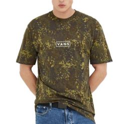 Koszulka sportowa męska Vans Classic Easy Box. Zielone t-shirty sportowe męskie Vans, m, bez wzorów, sportowe, bez ramiączek. Za 261.00 zł.