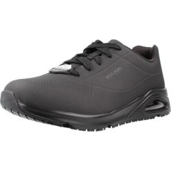 Buty SKECHERS UNO SR - SUTAL Czarny. Czarne buty sportowe na co dzień męskie Skechers, m, bez wzorów, sportowe, bez ramiączek, bez kaptura. Za 445.38 zł.