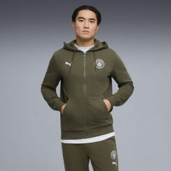 Męska bluza z kapturem Manchester City FtblCulture PUMA. Niebieskie bluzy z kapturem męskie Puma, m, bez wzorów, z kapturem. Za 299.00 zł.