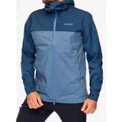 Kurtka przeciwdeszczowa męska Inov-8 Venturelite Jacket FZ. Niebieskie kurtki męskie Inov-8, m, bez wzorów, sportowe, bez ramiączek, bez kaptura. Za 686.99 zł.