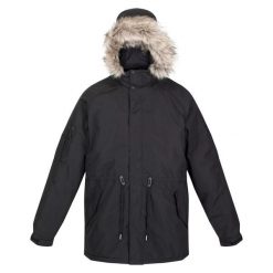 Kurtka Parka Zimowa Męska Salinger III. Czarne parki męskie Regatta, na zimę, l, bez wzorów, bez kaptura. Za 184.99 zł.