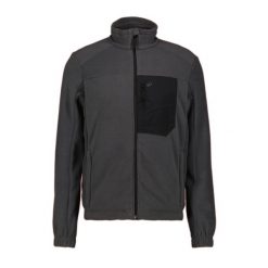 Polar Solognac 500. Czarne bluzy z polaru męskie SOLOGNAC, m, bez wzorów, z bawełny, sportowe, bez ramiączek, bez kaptura. Za 89.99 zł.