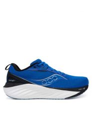 Saucony Buty do biegania Triumph 22 S20964 Niebieski. Niebieskie buty do biegania męskie Saucony, bez wzorów, z materiału, bez zapięcia, do biegania. Za 679.99 zł.