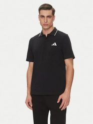 Adidas Polo Essentials Small Logo JE9023 Czarny Regular Fit. Czarne koszulki polo męskie ADIDAS, m, bez wzorów, z bawełny, bez kołnierzyka, bez ramiączek. Za 109.99 zł.