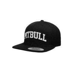 Czapka męska Pitbull Snapback PITBULL. Czarne czapki męskie PITBULL, bez wzorów, sportowe. Za 129.00 zł.