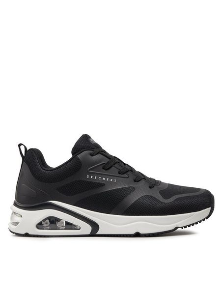 Skechers Sneakersy Tres-Air Uno-Revolution-Airy 183070/BLK Czarny. Czarne buty sportowe na co dzień męskie Skechers, m, bez wzorów, z materiału, bez ramiączek, bez kaptura. Za 219.99 zł.