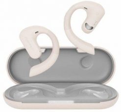 Słuchawki bezprzewodowe OneOdio OpenRock S (kremowe). Białe słuchawki bluetooth ONEODIO. Za 248.00 zł.