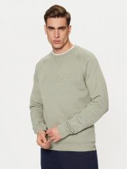 Guess Bluza Z4YQ16 K9V31 Zielony Regular Fit. Zielone bluzy nierozpinane męskie Guess, m, z aplikacjami, z bawełny, bez ramiączek, bez kaptura. Za 189.99 zł.