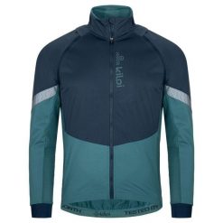Męska kurtka softshell Kilpi ZAIN-M. Zielone kurtki męskie Kilpi, m, bez wzorów, z softshellu, bez ramiączek, bez kaptura. Za 256.81 zł.