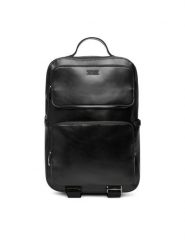 Guess Plecak HMBOCA P5445 Czarny. Czarne plecaki męskie Guess, z aplikacjami, ze skóry. Za 639.99 zł.