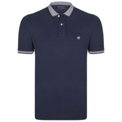 Felix Hardy Koszulka Polo Męska fe9904019 M Ciemnoniebieski. Czarne koszulki polo męskie Felix Hardy, m, bez wzorów, bez kołnierzyka, bez ramiączek. Za 99.00 zł.
