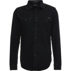 Replay Koszula black denim. Czarne koszule męskie Replay, z bawełny. Za 649.00 zł.