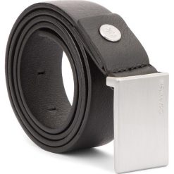 Pasek Męski CALVIN KLEIN - Adj.Bombe' Plaque Be K50K503844 85 001. Czarne paski męskie Calvin Klein, w paski, ze skóry. Za 299.00 zł.