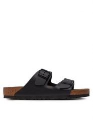 Birkenstock Klapki Arizona Bs 0051191 Czarny. Czarne klapki i japonki męskie Birkenstock, bez wzorów, ze skóry. Za 499.99 zł.