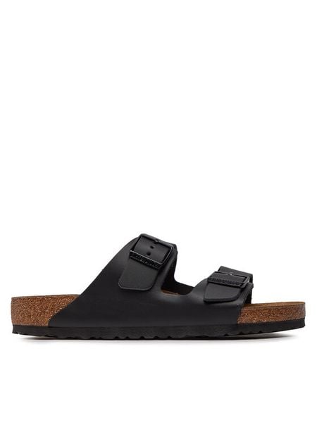 Birkenstock Klapki Arizona Bs 0051191 Czarny. Czarne klapki i japonki męskie Birkenstock, bez wzorów, ze skóry. Za 499.99 zł.