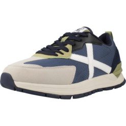 Buty MUNICH VERSATILE 28 Niebieski. Niebieskie buty trekkingowe męskie Munich, bez wzorów, ze skóry, bez zapięcia, trekkingowe. Za 296.99 zł.