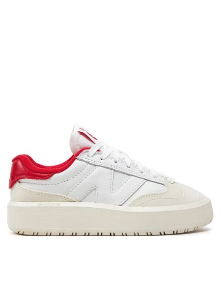 New Balance Sneakersy CT302VB Biały. Białe buty sportowe na co dzień męskie New Balance, m, bez wzorów, ze skóry, bez ramiączek, bez kaptura. Za 379.99 zł.