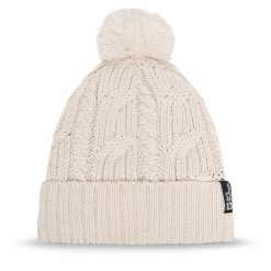 Czapka Jack Wolfskin. Brązowe czapki męskie Jack Wolfskin, bez wzorów, sportowe. Za 149.99 zł.