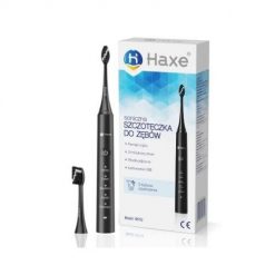 Czarna szczoteczka soniczna elektryczna HX702. Czarne szczoteczki soniczne Haxe. Za 102.99 zł.