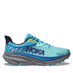 Buty do biegania Hoka. Niebieskie buty do biegania męskie HOKA, bez wzorów, bez zapięcia, do biegania. Za 599.99 zł.