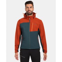 Męska kurtka softshell Kilpi ONTAVIO-M. Zielone kurtki męskie Kilpi, m, bez wzorów, z softshellu, bez kaptura, trekkingowe. Za 422.05 zł.