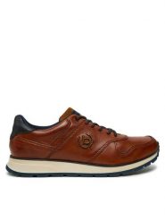 Bugatti Sneakersy BUGATTI-331APA024100 6300 COGNAC Brązowy. Brązowe buty sportowe na co dzień męskie Bugatti, m, bez wzorów, ze skóry, bez ramiączek, bez kaptura. Za 359.99 zł.