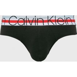 Calvin Klein Underwear - Slipy (3-pack). Czarne slipki męskie marki Calvin Klein Underwear, bez wzorów, z bawełny. Za 199.90 zł.