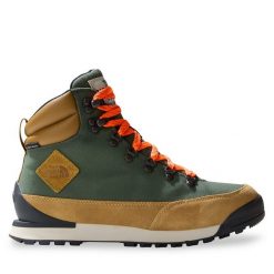 Trekkingi The North Face. Zielone buty trekkingowe męskie The North Face, bez wzorów, bez zapięcia, trekkingowe. Za 649.99 zł.