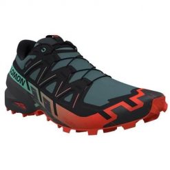 Buty do biegania męskie Salomon Speedcross 6 Gtx. Niebieskie buty do biegania męskie Salomon, bez wzorów, z materiału, bez zapięcia, do biegania, salomon speedcross. Za 691.00 zł.