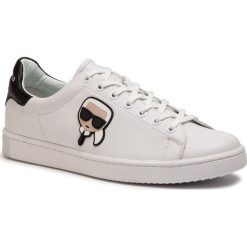 Sneakersy KARL LAGERFELD - KL51210 White Lthr. Buty sportowe na co dzień męskie KARL LAGERFELD. W wyprzedaży za 619.00 zł.