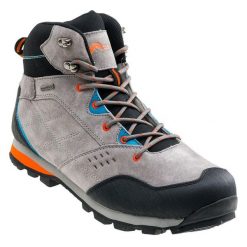Męskie Buty Turystyczne Condis Suede Mid Cut. Czarne buty trekkingowe męskie ELBRUS, bez wzorów, bez zapięcia, trekkingowe. Za 315.99 zł.